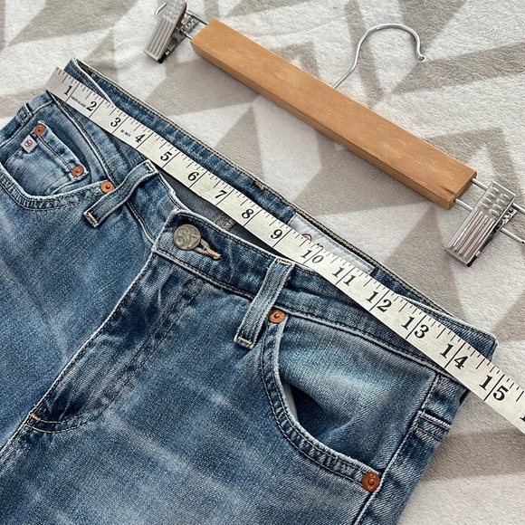 AG Adriano Goldschmied Jodi Crop High Rise Slim Flare size 28R - Picture 8 of 10